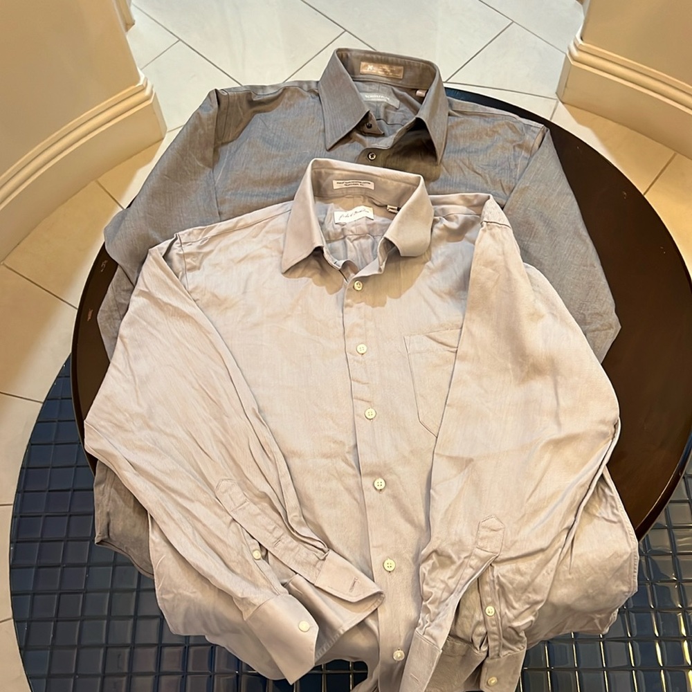 Nordstrom Men’s Button-Ups 2 for 1 Bundle Size 15/32 (Medium-Large)